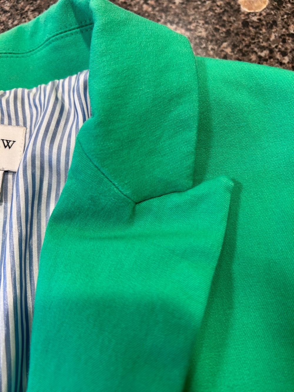 J. Crew Women's Teal Single-Button Blazer - Picture 10 of 12